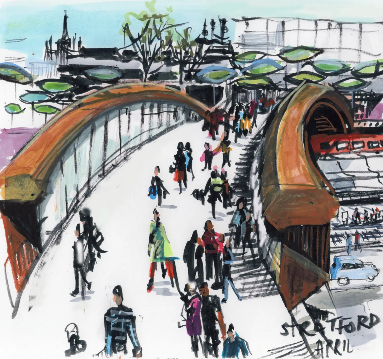 Bridge to Stratford Cross